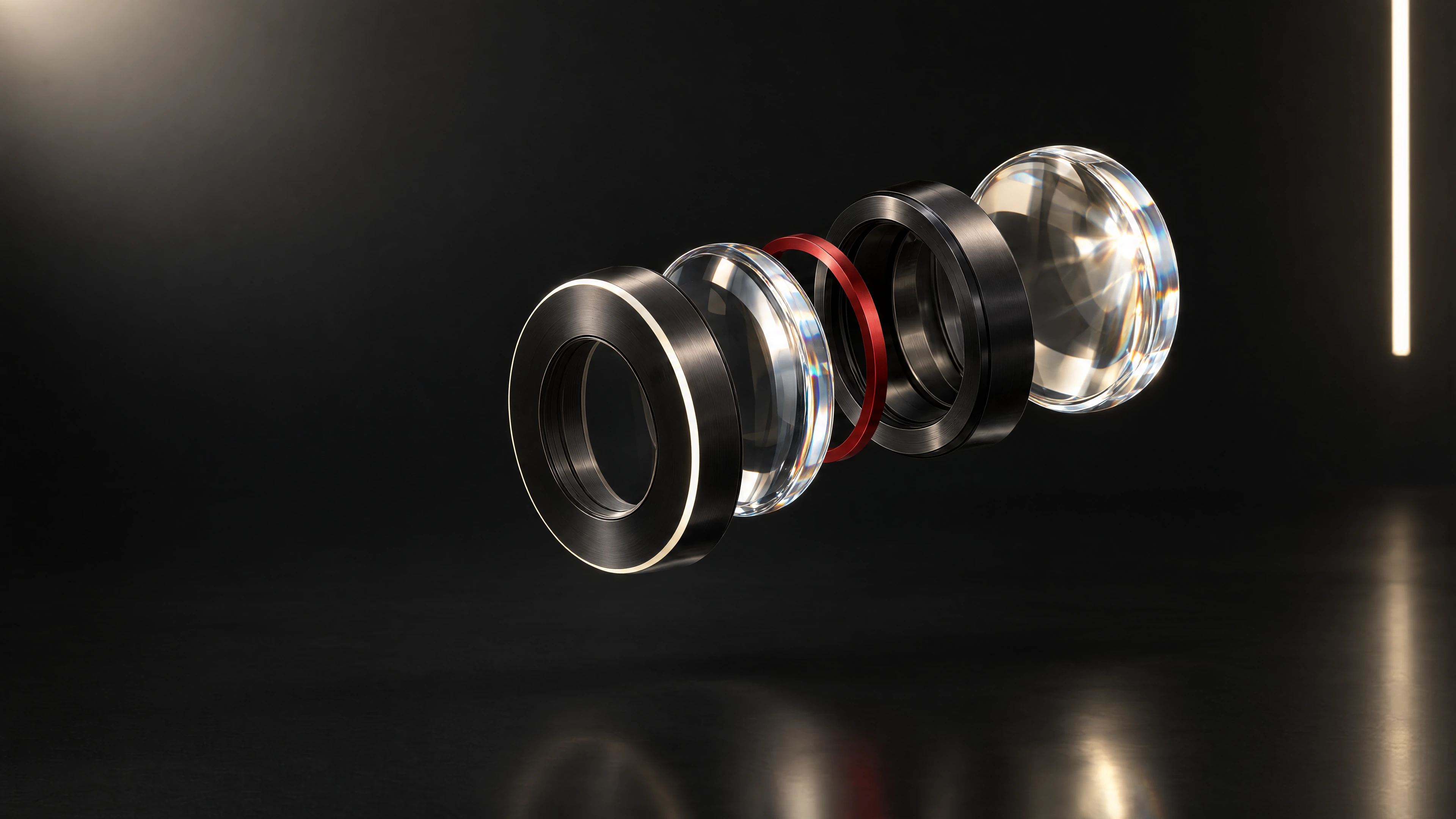 Optical glass and black-metal VFS concept render